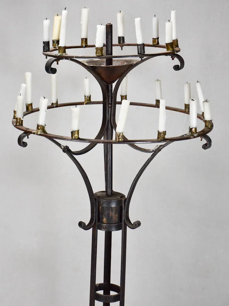 19th-century French candelabra 48¾"