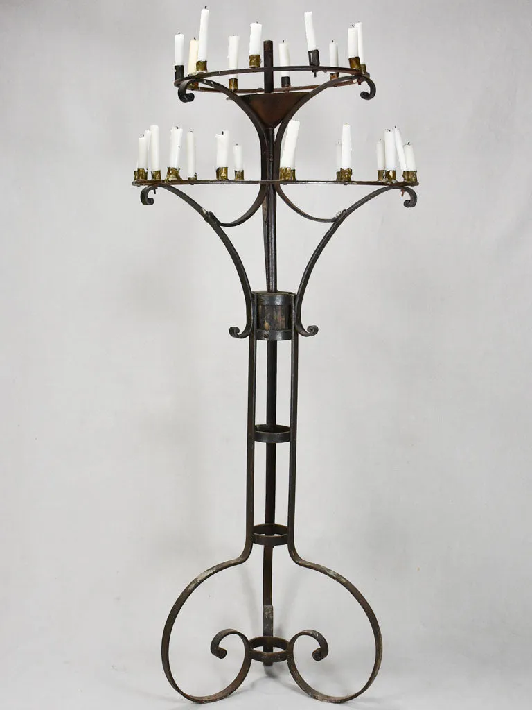 19th-century French candelabra 48¾"