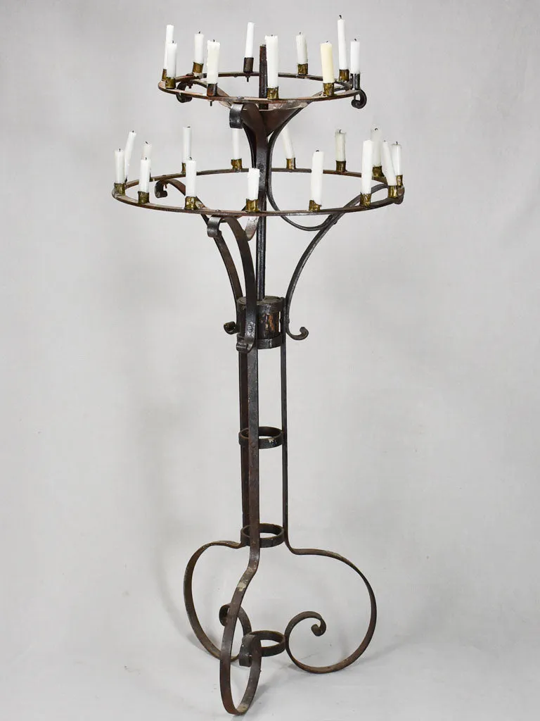 19th-century French candelabra 48¾"
