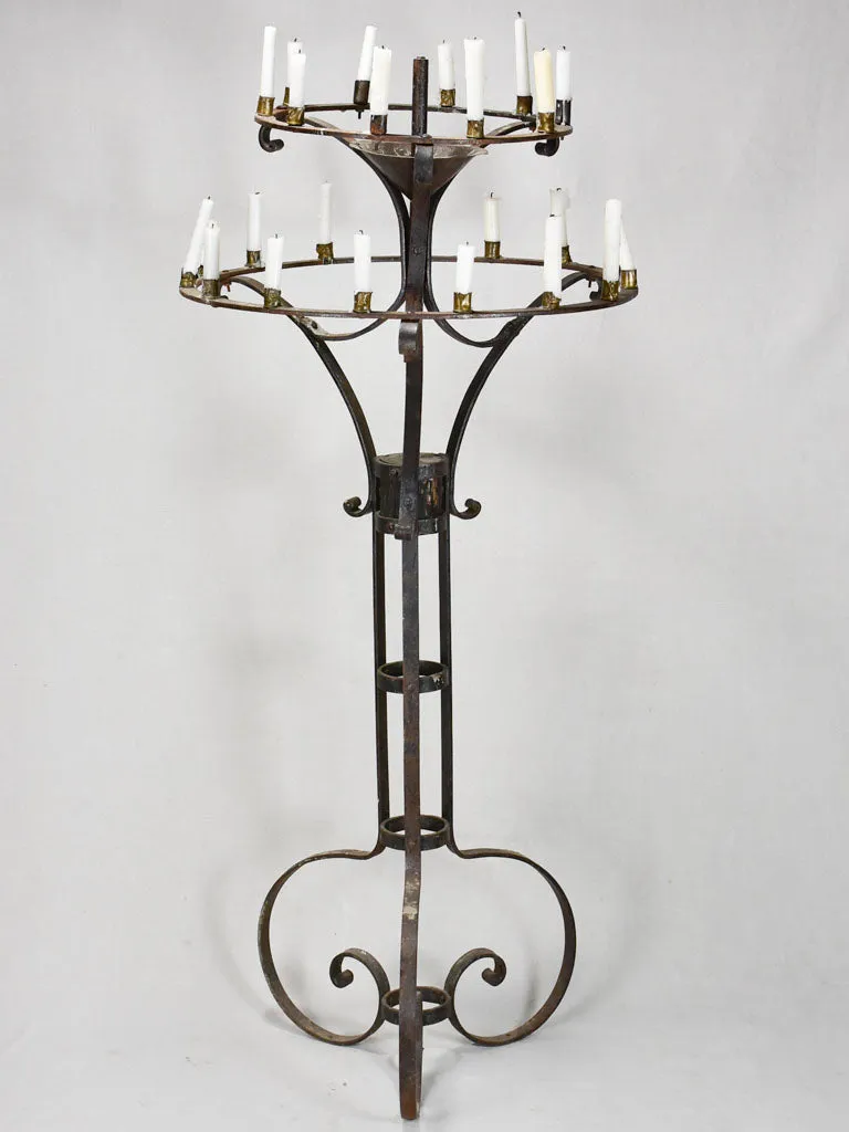 19th-century French candelabra 48¾"