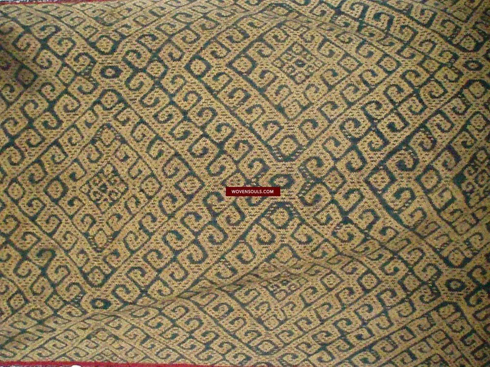 218 Superb Antique Geometric Ikat from Timor - SOLD