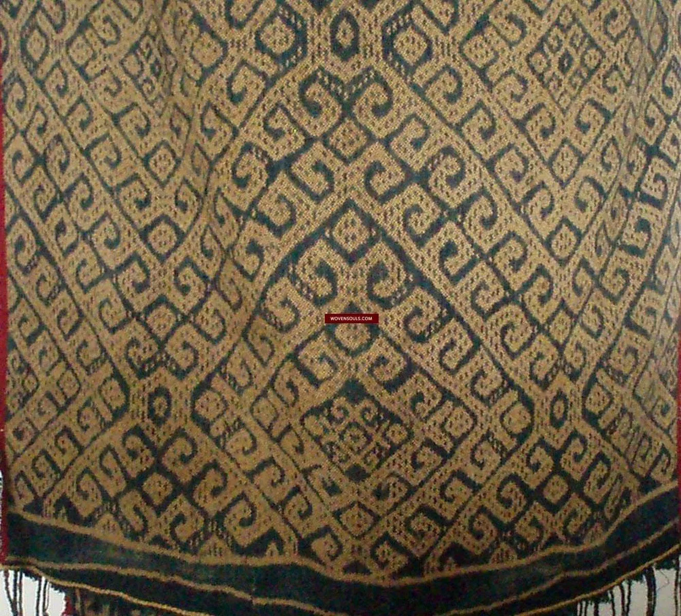 218 Superb Antique Geometric Ikat from Timor - SOLD