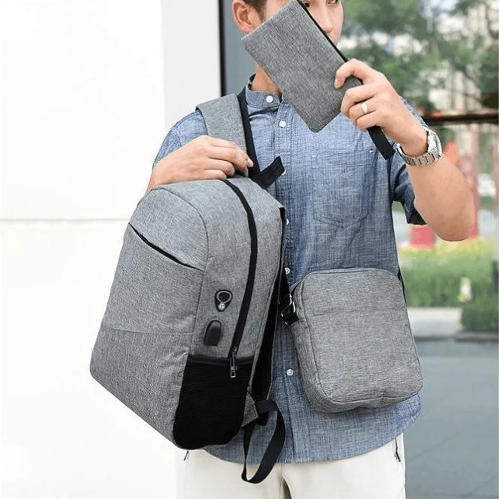 3in1 Set of Laptop Backpack