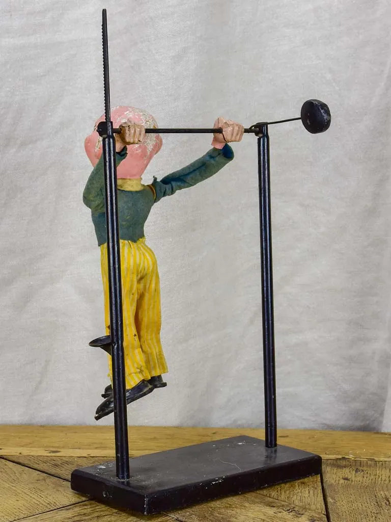 Antique French puppet - acrobat - in working condition