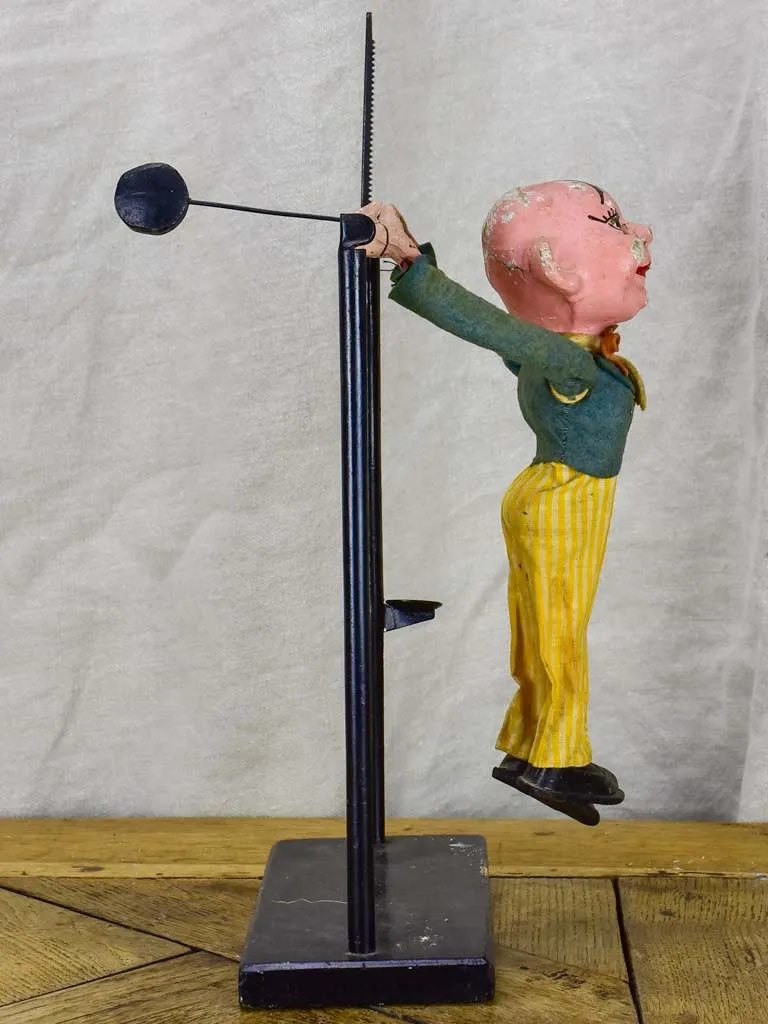 Antique French puppet - acrobat - in working condition