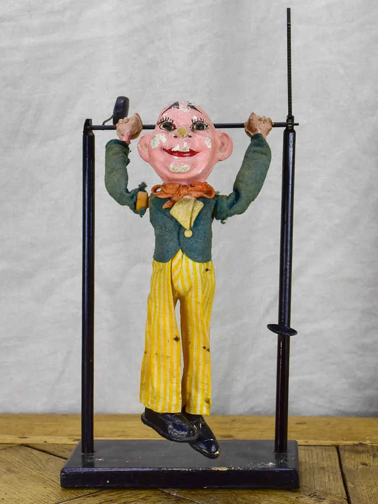 Antique French puppet - acrobat - in working condition