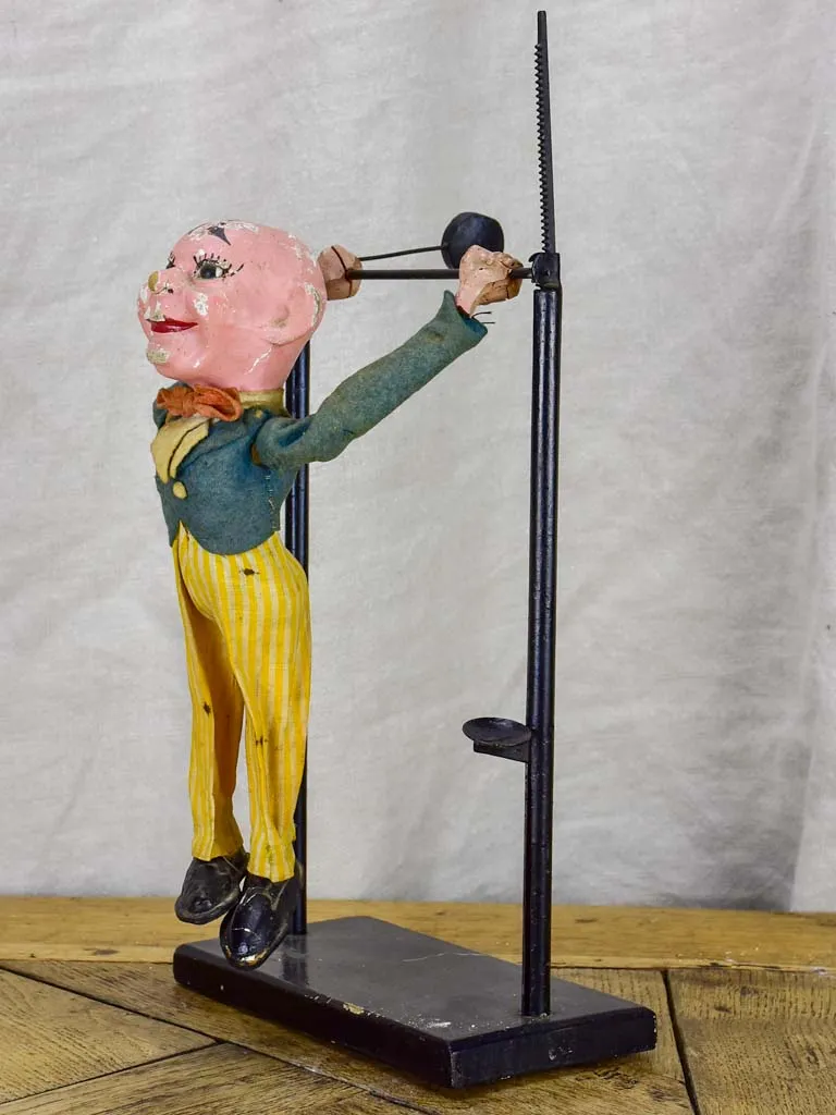 Antique French puppet - acrobat - in working condition