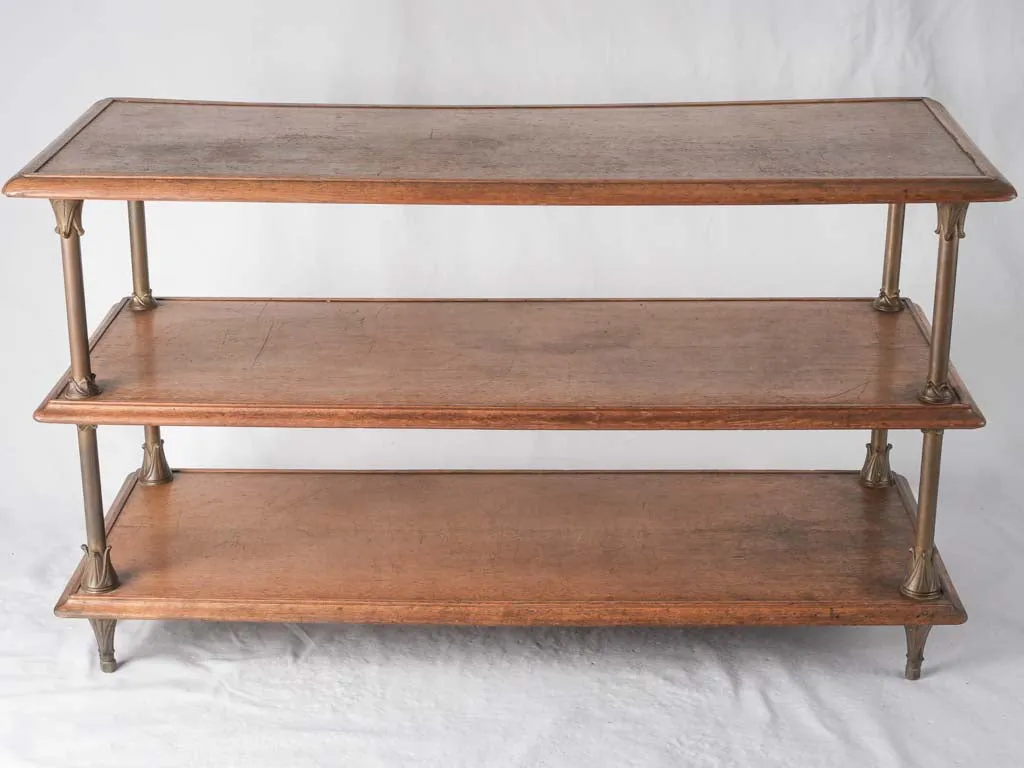 Antique French table from a boutique - oak 59" x 34¼"