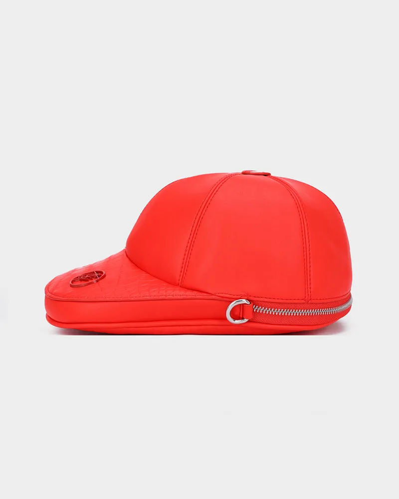 Baseball Cap Design Bag in Red