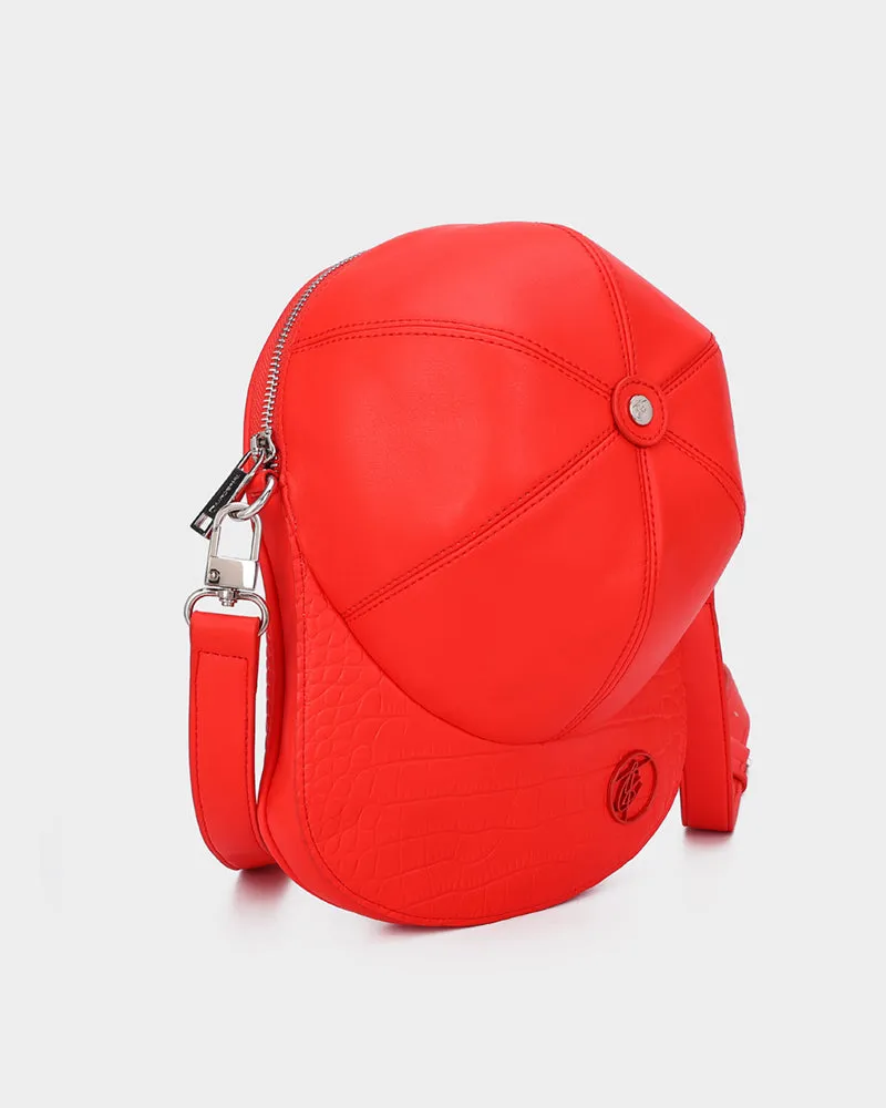 Baseball Cap Design Bag in Red