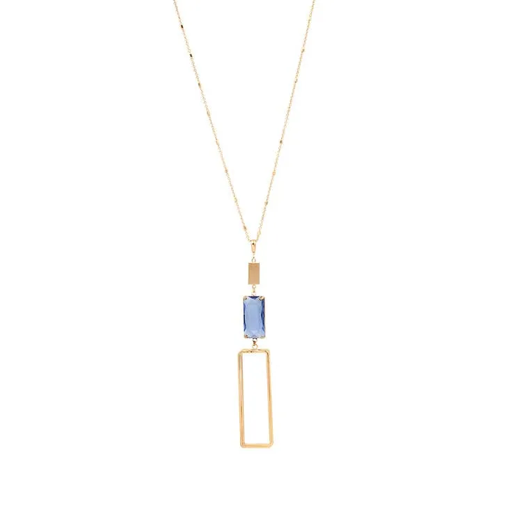 Blue Street Chic Necklace