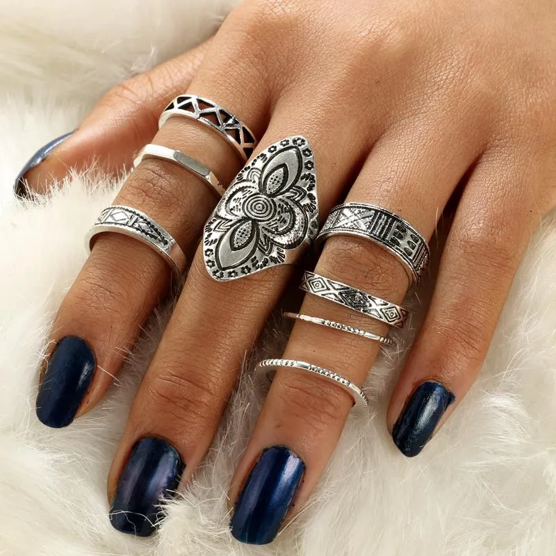 Boho Chic Ring Set