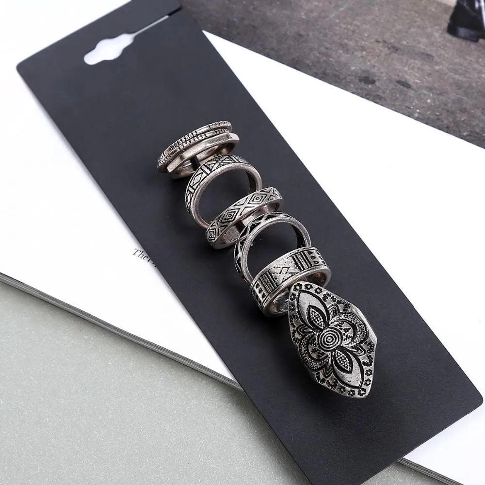 Boho Chic Ring Set
