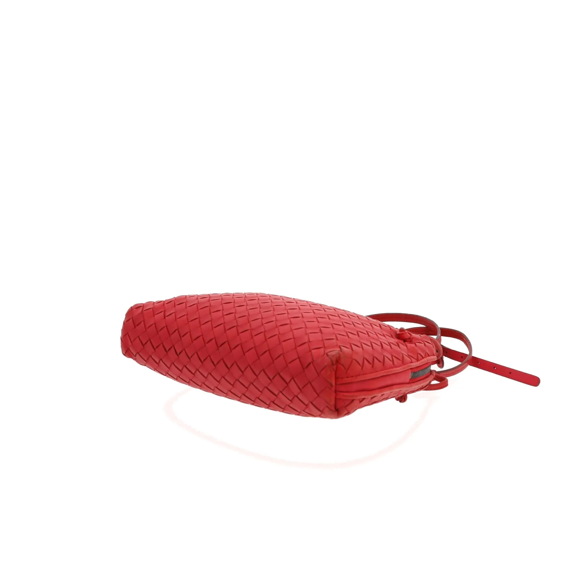 BOTTEGA VENETA Crossbody Bag in Red Leather