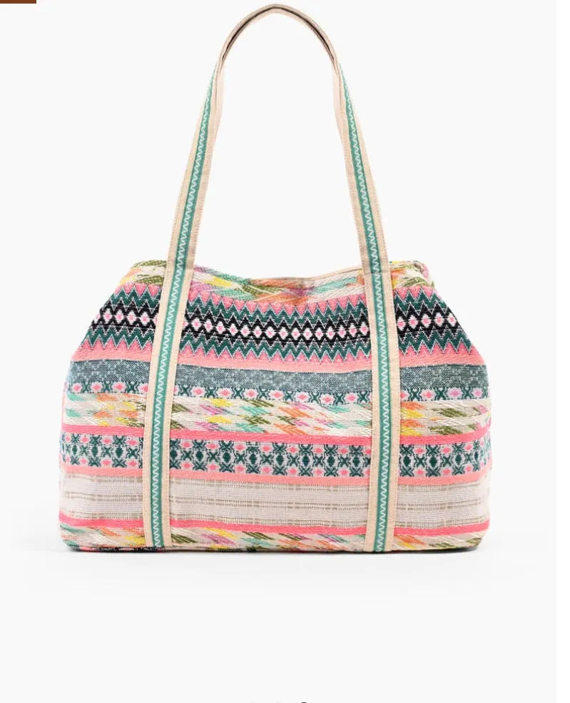 Bright Weekender Color Tote