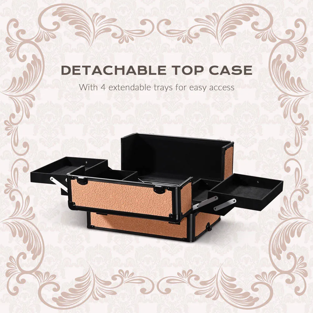 Byootique Rococo Rolling Makeup Case 4 in 1