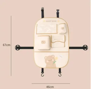 Car seat back storage bag hanging bag multifunctional storage box car seat back storage bag interior decoration products