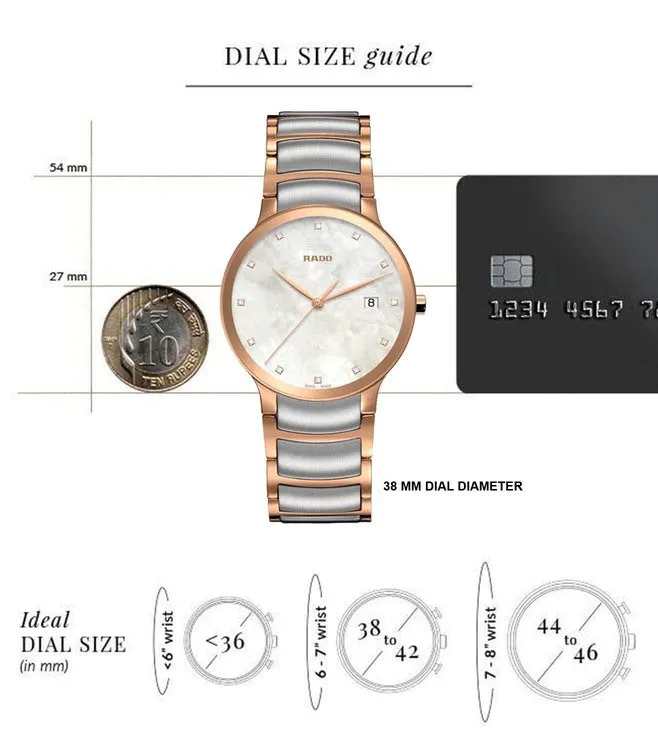 Centrix Unisex Analog Stainless Steel Watch R30554903