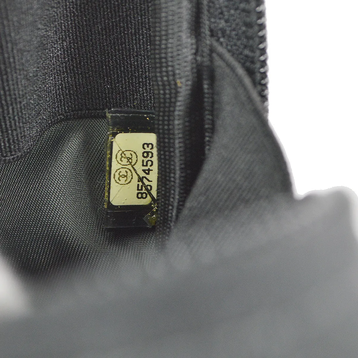 CHANEL 2003-2004 Sports Line Arm Bag Canvas 97793