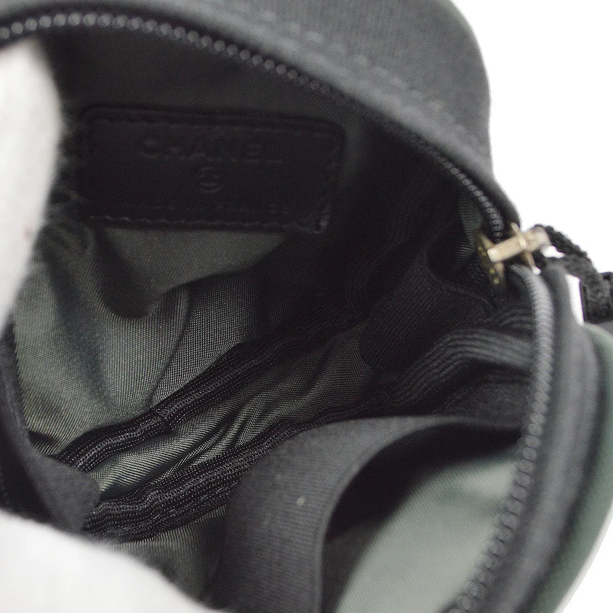 CHANEL 2003-2004 Sports Line Arm Bag Canvas 97793