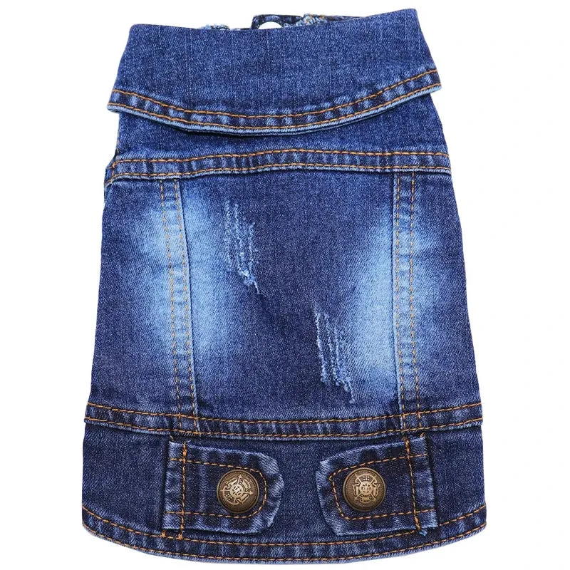 Chic Dog Denim Jacket