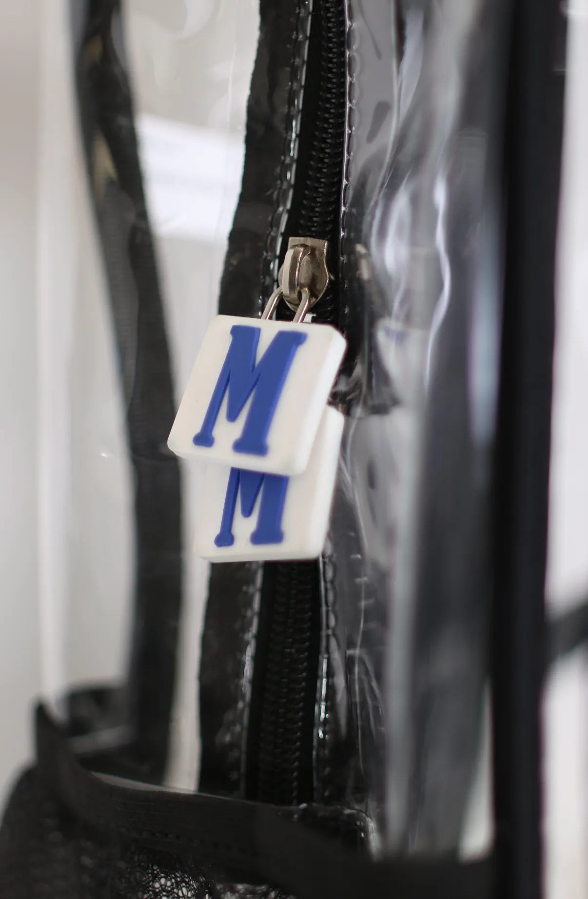 Clear Backpack 12 black