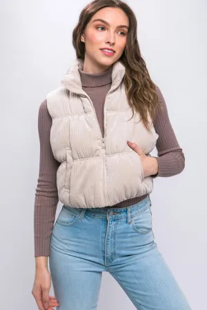 Corduroy Vest