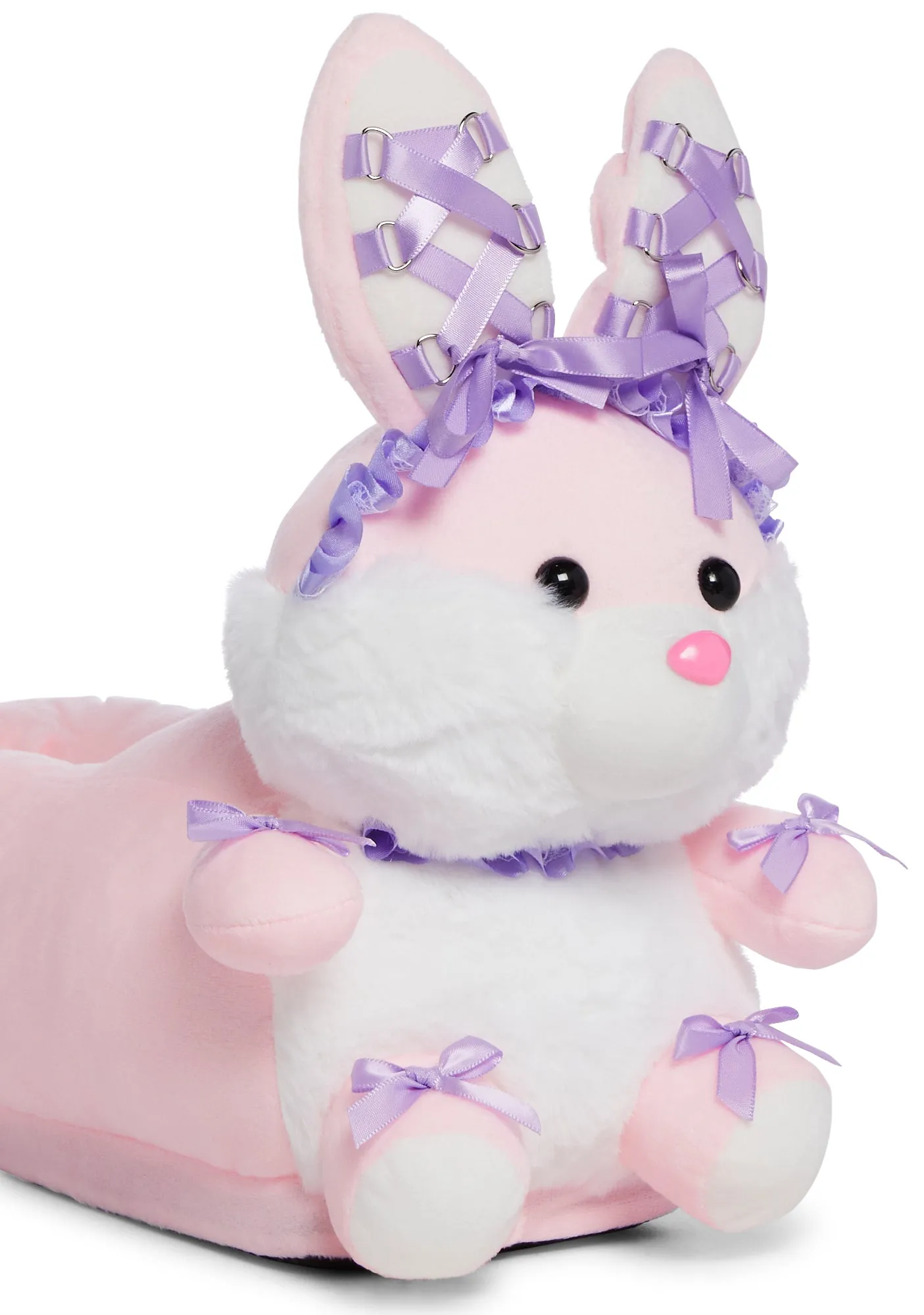 Cottontail Chic Rabbit Slippers