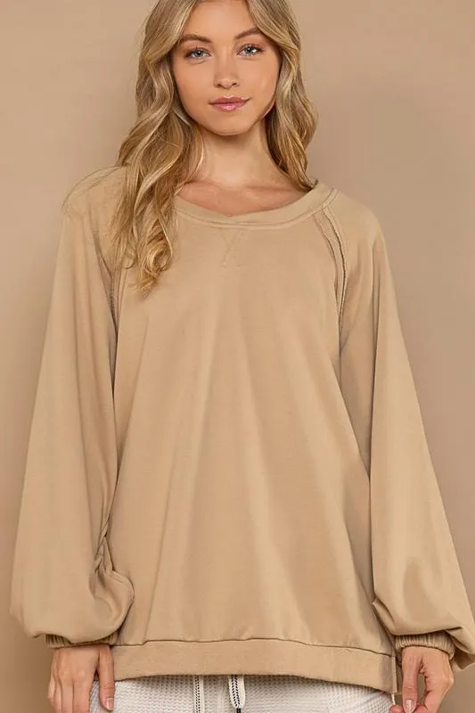 Cross Back Sweatshirt