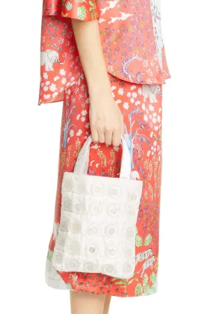 Dauphinette - Okra Quilted Tote