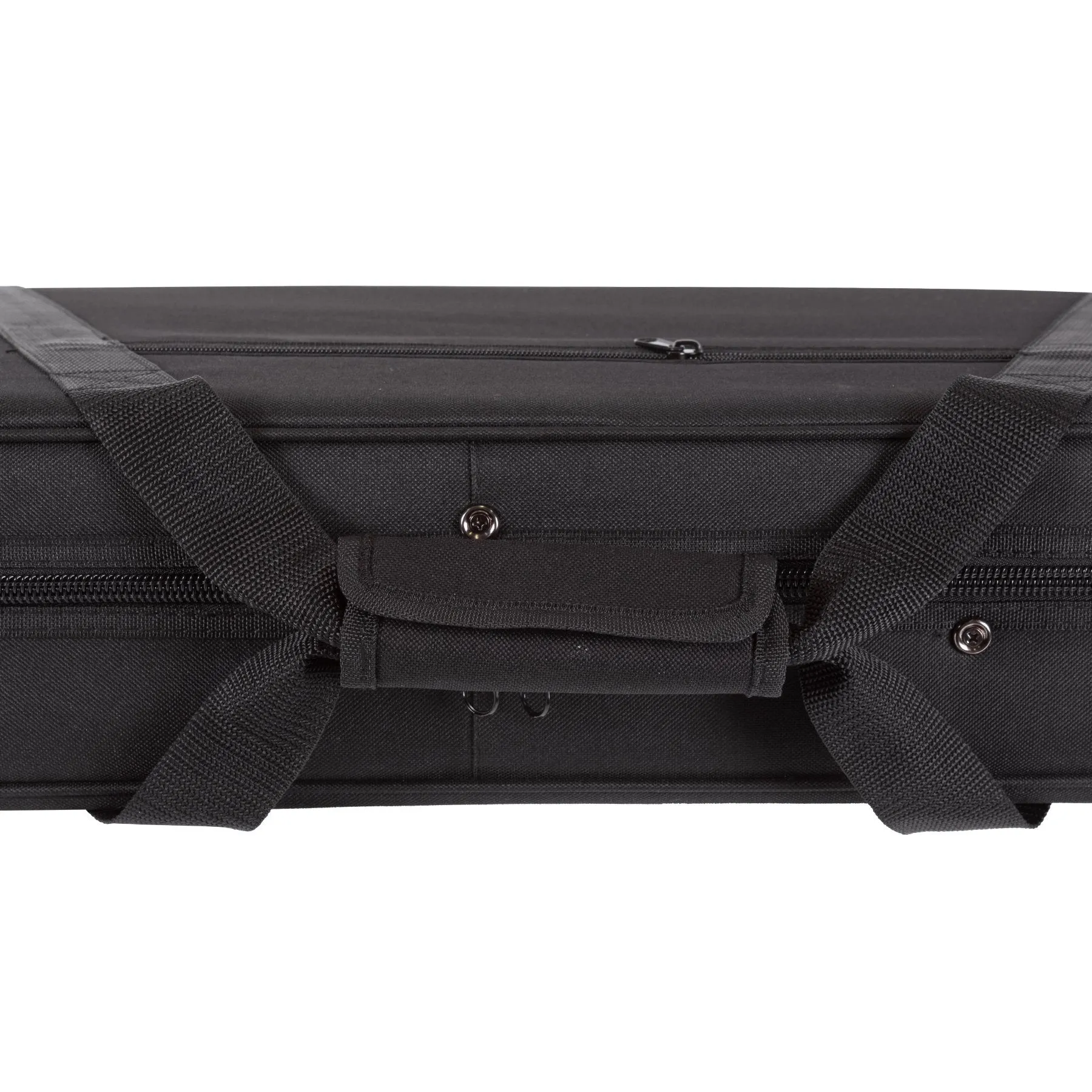 Fretz Rectangular Electric Guitar Polyfoam Case (Black)