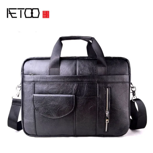 Genuine Leather laptop bag