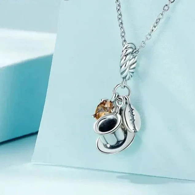 Gorgeous Basketball Charm with Diamond