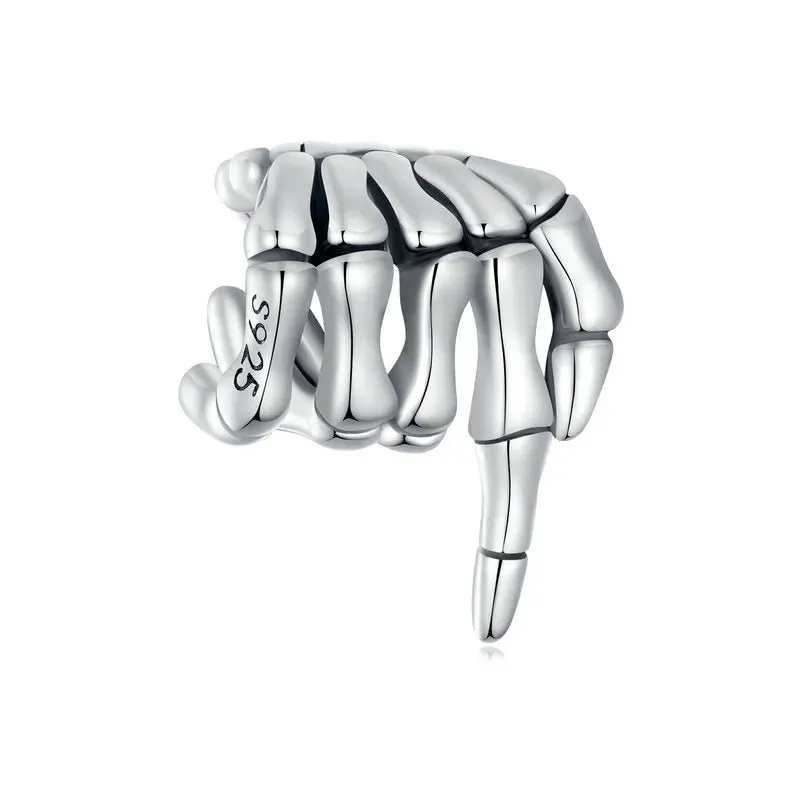 Gorgeous Diamond Skeleton Butterfly Charm