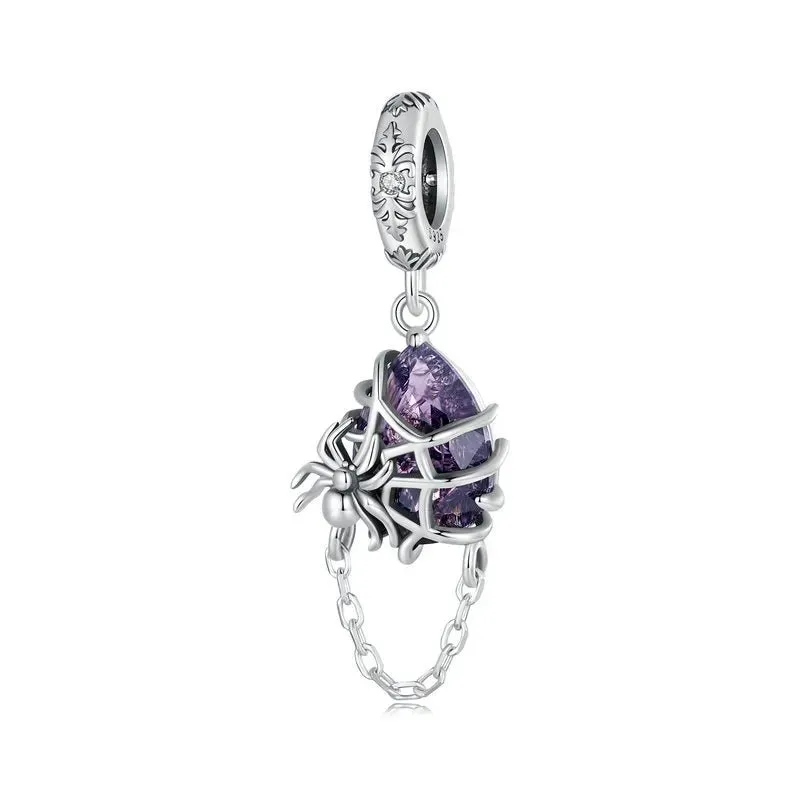 Gorgeous Diamond Skeleton Butterfly Charm