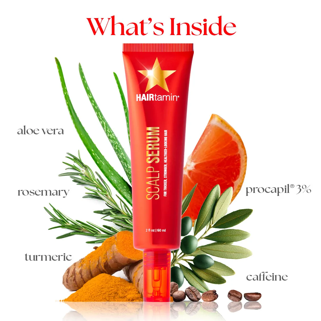 Gorgeous Growth Scalp Serum - 3 Tubes