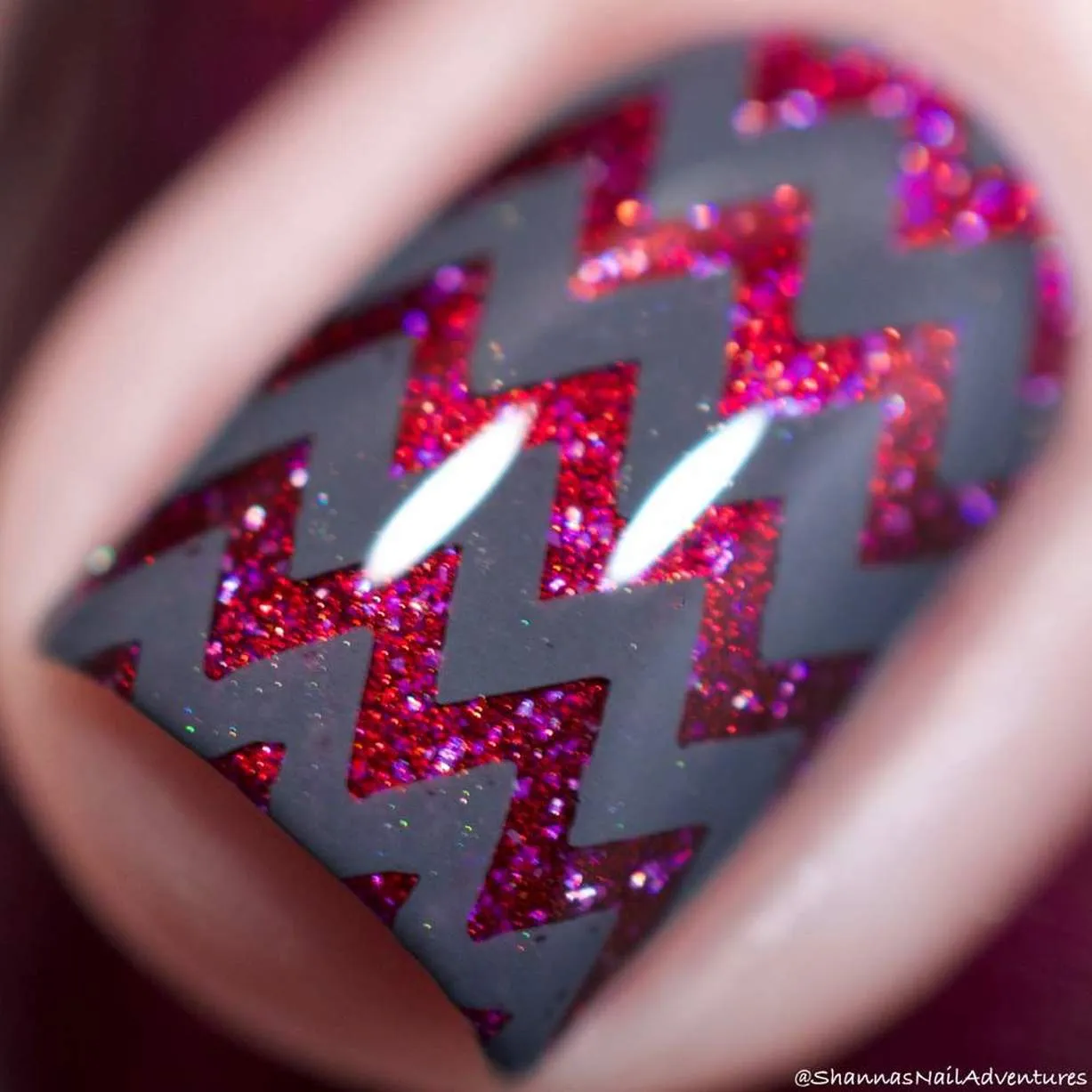 Got Chevron - 01 - Uber Chic Stamping Plate