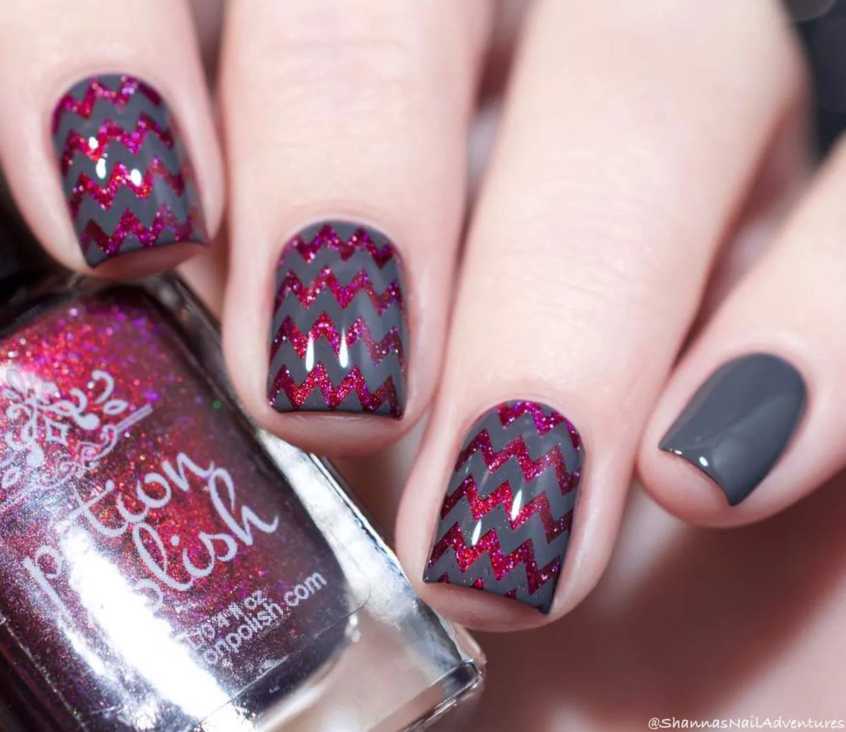 Got Chevron - 01 - Uber Chic Stamping Plate