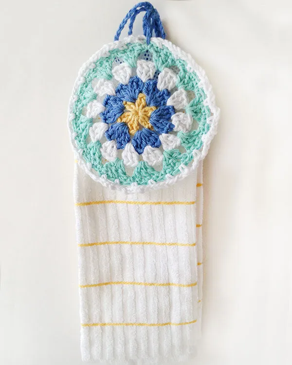 Granny-Go-Round Kitchen Set Crochet Pattern