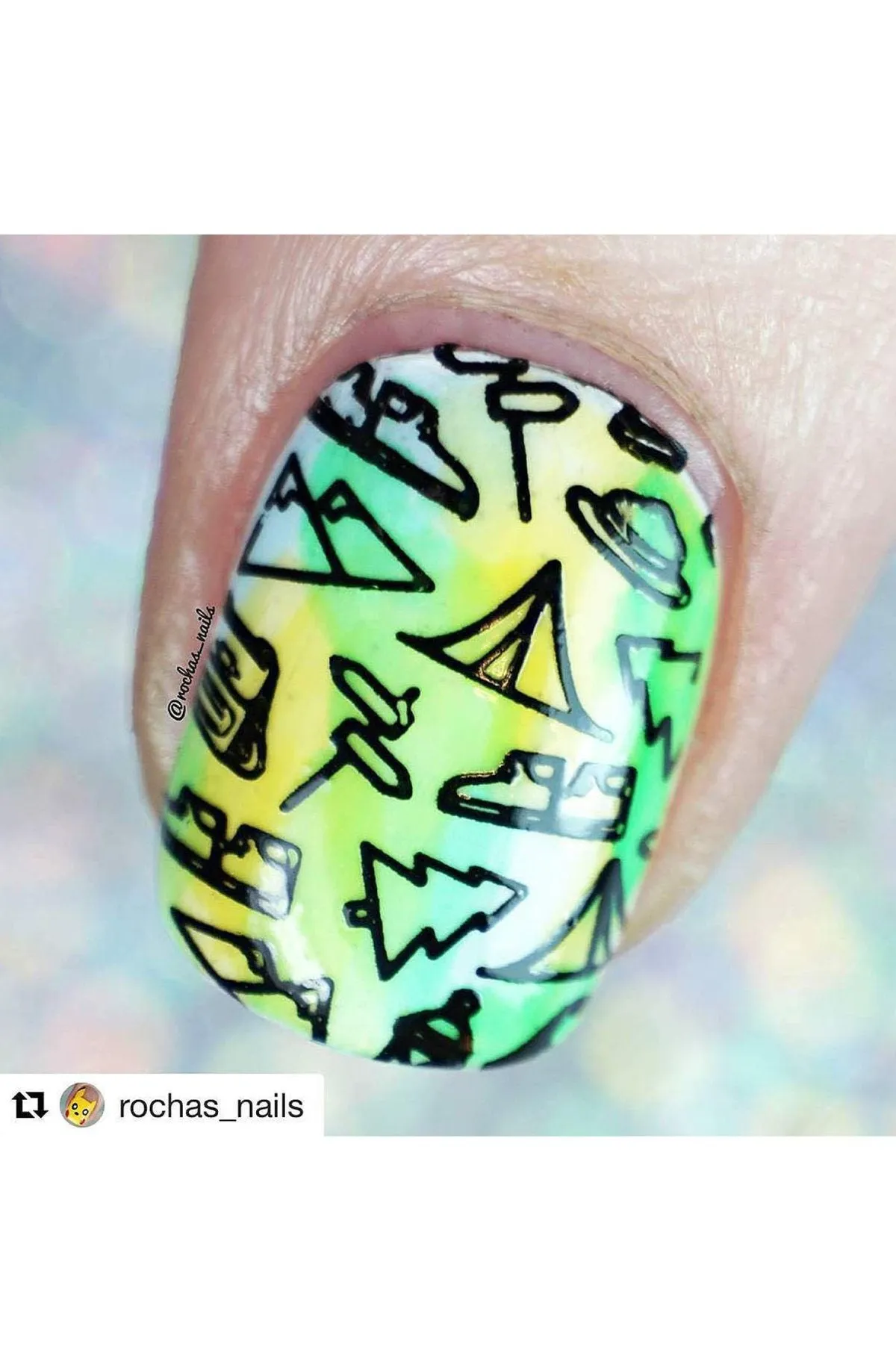 Great Outdoors - Uber Chic Mini Stamping Plate