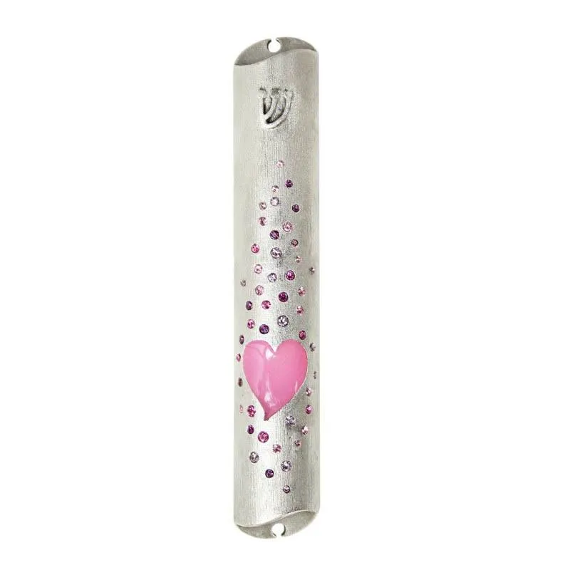 Heart Mezuzah Case