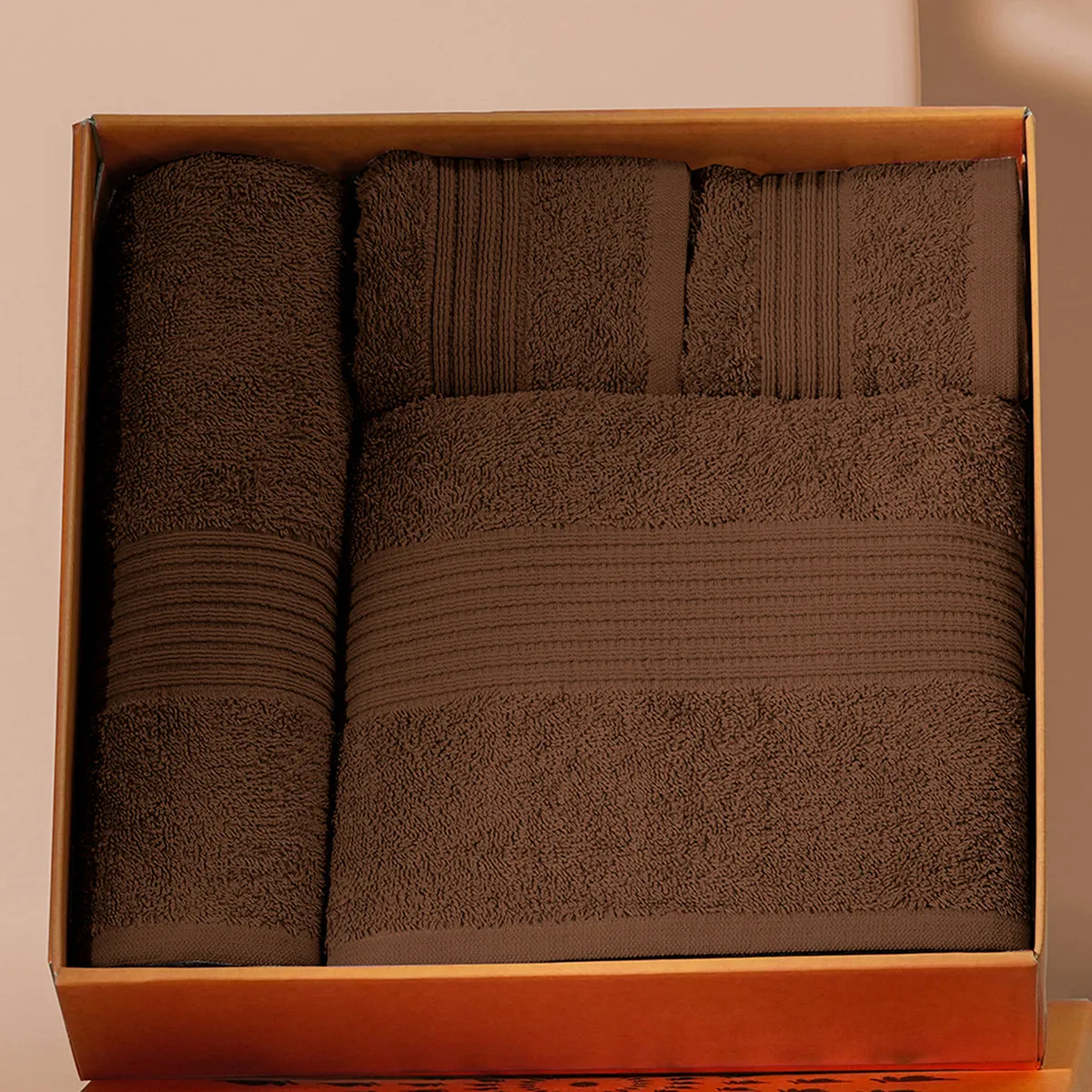 Hermosa Jeneth 100% Cotton 450 GSM Bath Towel Set