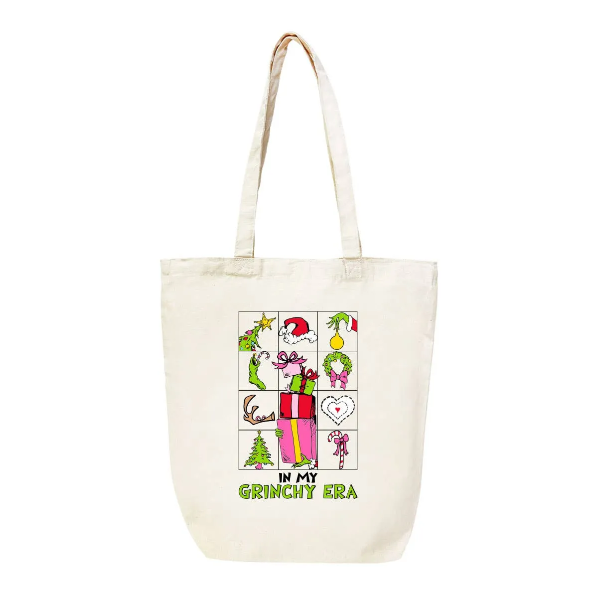 In my Grinchy Era Canvas Tote