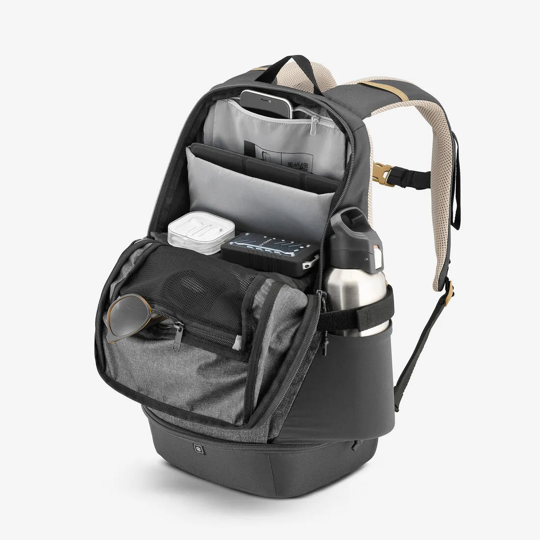 Insulated backpack 20 L - NH Arpenaz 500 insulated - Grey