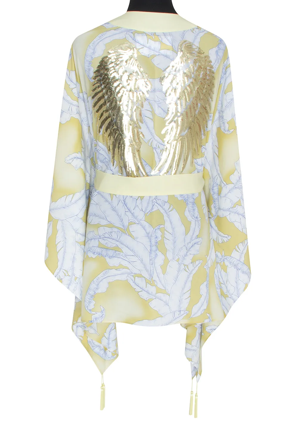 Jungle - Yellow Willow Kimono Wings (Pastel Yellow)