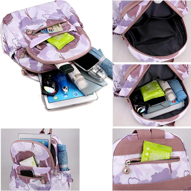 Kids Mini School Backpacks - Pink Purple Green Book Bags For Girls Durable Small Schoolbag For Young