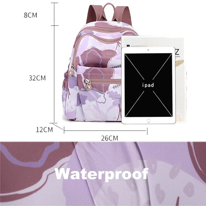 Kids Mini School Backpacks - Pink Purple Green Book Bags For Girls Durable Small Schoolbag For Young