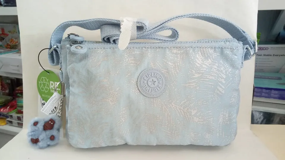 Kipling Mikaela Printed Crossbody Bag Glistenin Flora