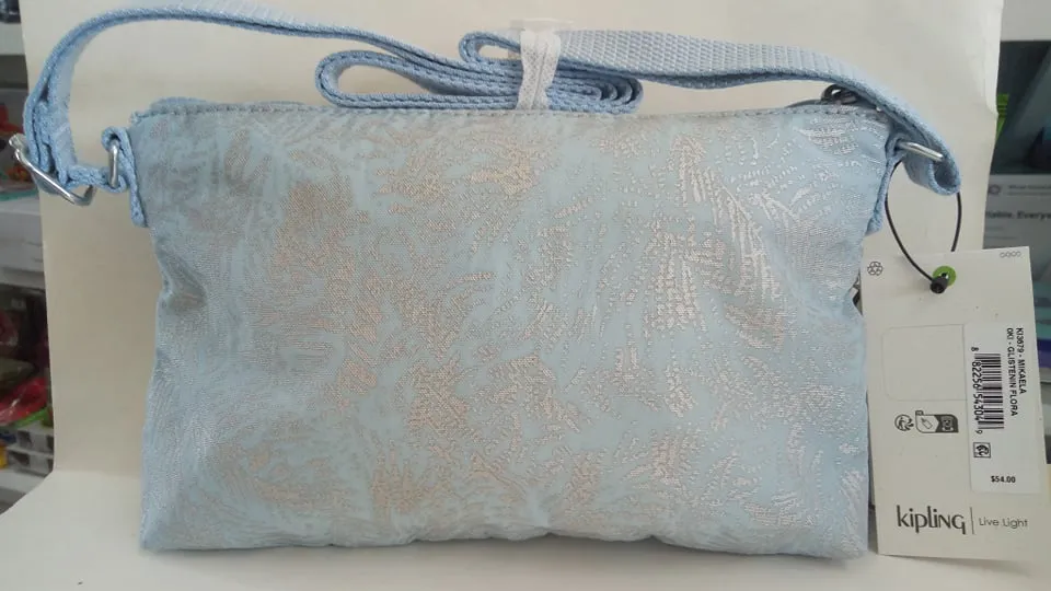 Kipling Mikaela Printed Crossbody Bag Glistenin Flora