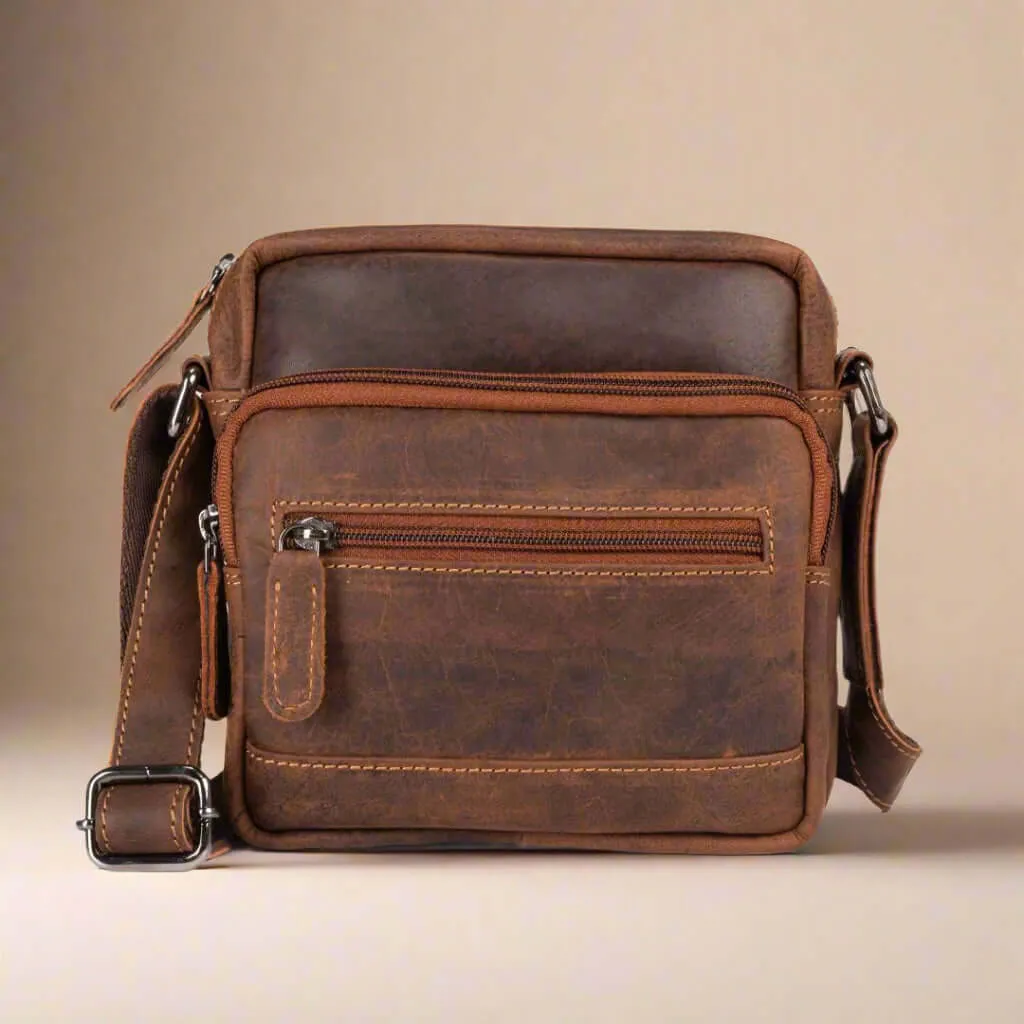 Leather Shoulder Bag Stan- Sandel